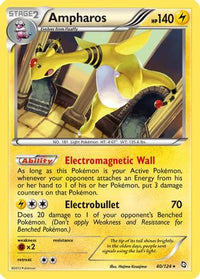 Ampharos (40/124)  - Dragons Exalted Holofoil