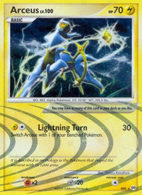 Arceus (AR6/99) - Arceus Holofoil
