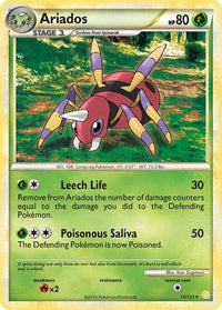 Ariados (15/123)  - HeartGold SoulSilver