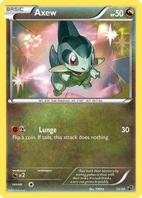 Axew (13/20)  - Dragon Vault Holofoil
