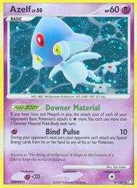 Azelf (4/123)  - Mysterious Treasures Holofoil