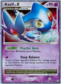 Azelf LV.X (140/146)  - Legends Awakened Holofoil