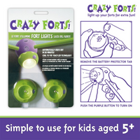 CRAZY FORTS - LIGHTS - 2pc Pkg (EA) (Special Order)