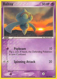 Baltoy (44/108) (Estampillé) [EX : Power Keepers] 