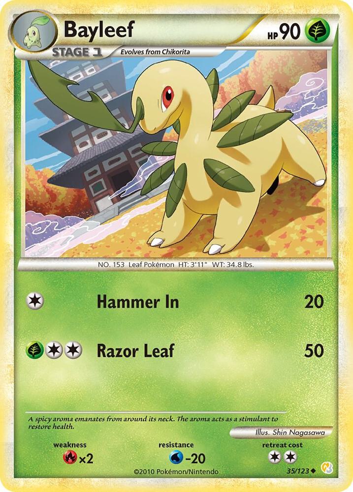 Bayleef (Prerelease) (35/115) - Nintendo Promos