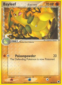 Bayleef (Delta Species) (26/101)  - Dragon Frontiers