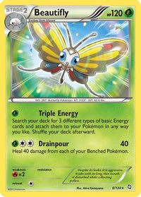 Beautifly (8/124)  - Dragons Exalted