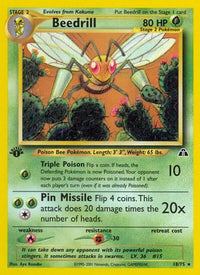 Beedrill (18/75)  - Neo Discovery Unlimited