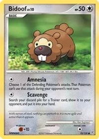 Bidoof (70/130) - Diamond and Pearl