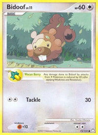 Bidoof (73/123) - Mysterious Treasures