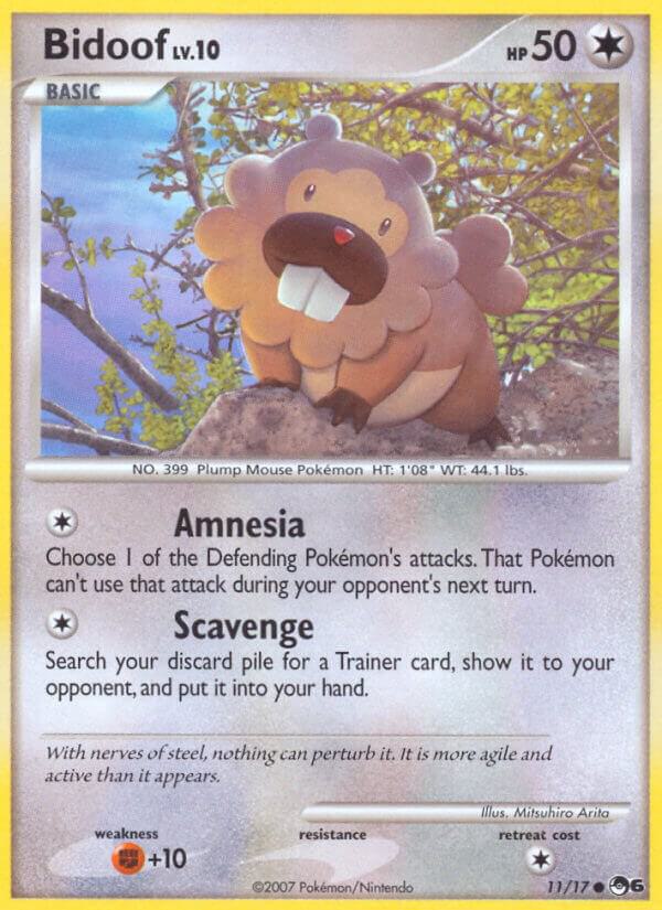 Bidoof 2022 (Ondrej Skubal) (120) - World Championship Decks