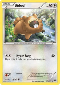 Bidoof (106/146)  - XY Base Set