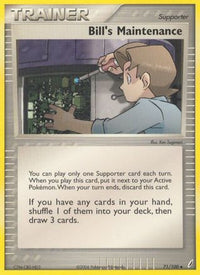 Bill's Maintenance (71/100)  - Crystal Guardians