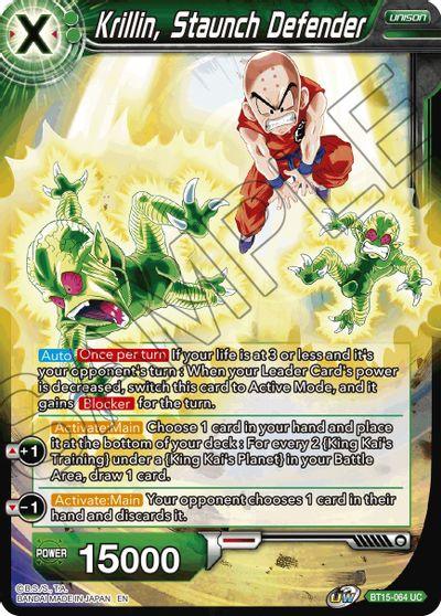 Krillin, Staunch Defender (BT15-064) [Saiyan Showdown] - POKÉ JEUX