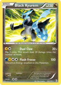 Black Kyurem (100/149)  - Boundaries Crossed
