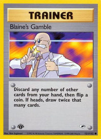 Blaine's Gamble (121/132) [Gym Heroes 1ère édition] 