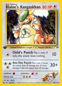 Kangaskhan de Blaine (36/132) [Gym Heroes 1ère édition] 
