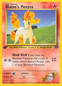 Blaine's Ponyta (64/132) [Gym Challenge 1ère édition] 