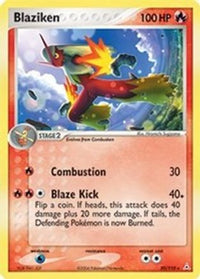 Blaziken (20/110)  - Holon Phantoms