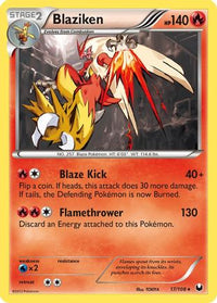 Blaziken (17/108) - Dark Explorers Holofoil