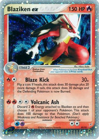 Blaziken ex (89/95)  - Team Magma vs Team Aqua Holofoil
