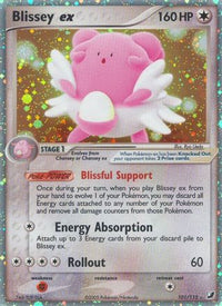 Blissey ex (101/115) - Unseen Forces Holofoil