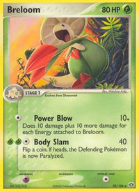 Breloom (22/106) (Estampillé) [EX : Émeraude] 