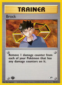 Brock (98/132) - Gym Heroes 1st Edition