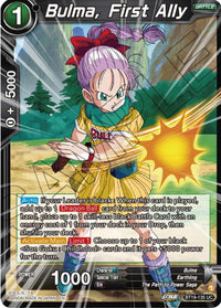Bulma, First Ally (BT19-135) [Fighter's Ambition] - POKÉ JEUX