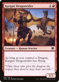 Kargan Dragonrider [Soirée de jeux : chacun pour soi] 