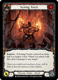 Searing Touch [UPR099] (Uprising) Rainbow Foil - POKÉ JEUX