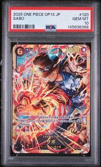 SABO #120 Japanese PSA 10 Cert #145636398