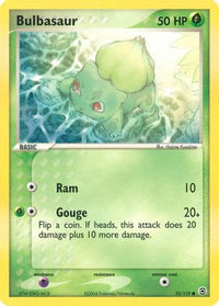 Bulbasaur (55/112)  - FireRed & LeafGreen