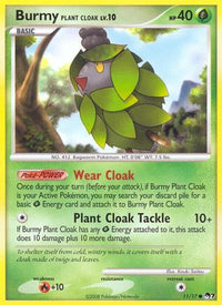 Burmy Plant Cloak (11/17)  - POP Series 7