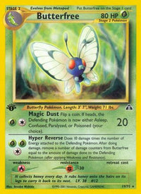 Butterfree (19/75) - Neo Discovery 1st Edition