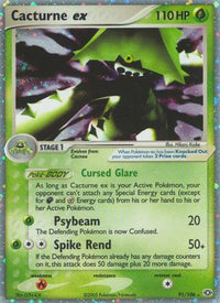 Cacturne ex (91/106)  - Emerald Holofoil