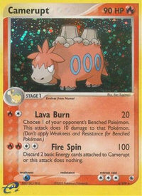 Camerupt (4/109)  - Ruby and Sapphire Holofoil