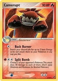 Camerupt (EX Deoxys) (4/107)  - Deck Exclusives