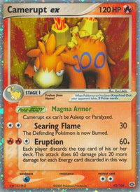 Camerupt ex (92/106)  - Emerald Holofoil