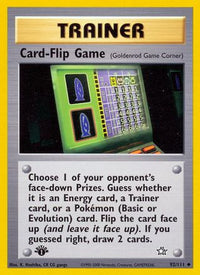 Card-Flip Game (Goldenrod Game Corner) (92/111)  - Neo Genesis Unlimited