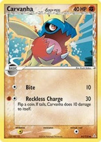 Carvanha (Delta Species) (61/110)  - Holon Phantoms