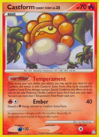 Castform Sunny Form (51/146) - Legends Awakened