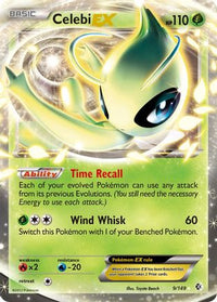 Celebi EX (9/149)  - Boundaries Crossed Holofoil