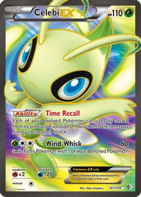 Celebi EX (Full Art) (141/149) - Boundaries Crossed Holofoil