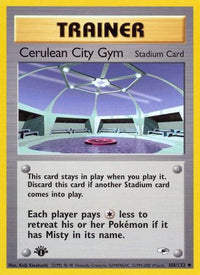 Cerulean City Gym (108/132) [Gym Heroes 1ère édition] 
