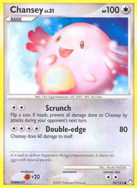 Chansey (76/123) - Mysterious Treasures