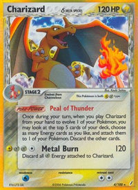 Charizard (Delta Species) (4/100) - Crystal Guardians Holofoil