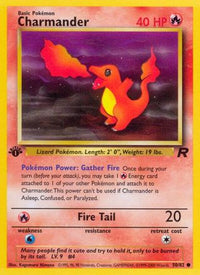 Charmander (50/82) - Team Rocket 1st Edition