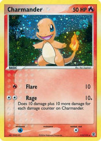 Charmander (113/112)  - FireRed & LeafGreen Holofoil