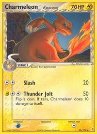 Charmeleon (Delta Species) (30/100) - Crystal Guardians Reverse Holofoil